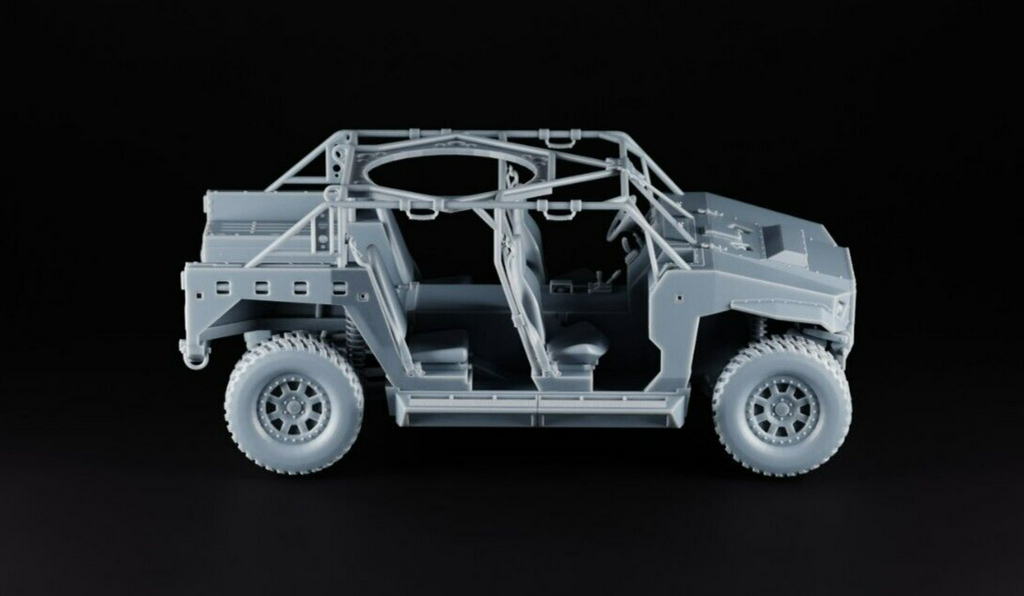 POLARIS Dagor A1 - 1/87 - Military Model - 3D Print - Special Forces Maquette