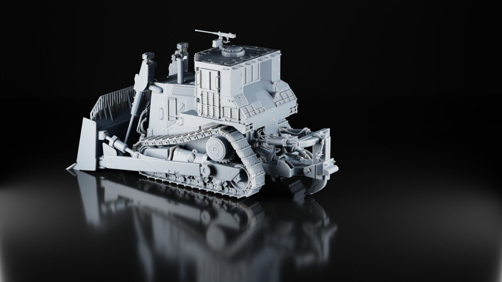 1:48  Dozer D9 Caterpillar armored bulldozer tsahal usmc