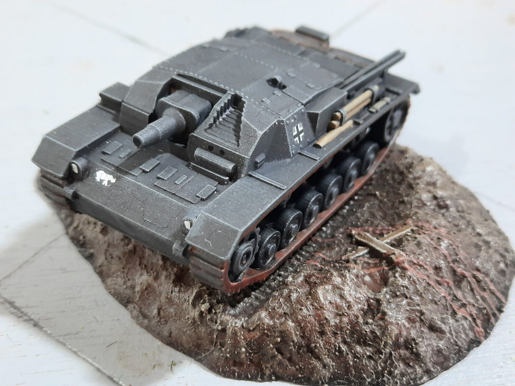 Sturmgeschütz III - 1/72 - WW2 Military Model - 3D Printed Resin