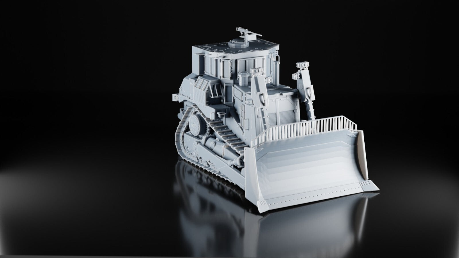 1:48  Dozer D9 Caterpillar armored bulldozer tsahal usmc
