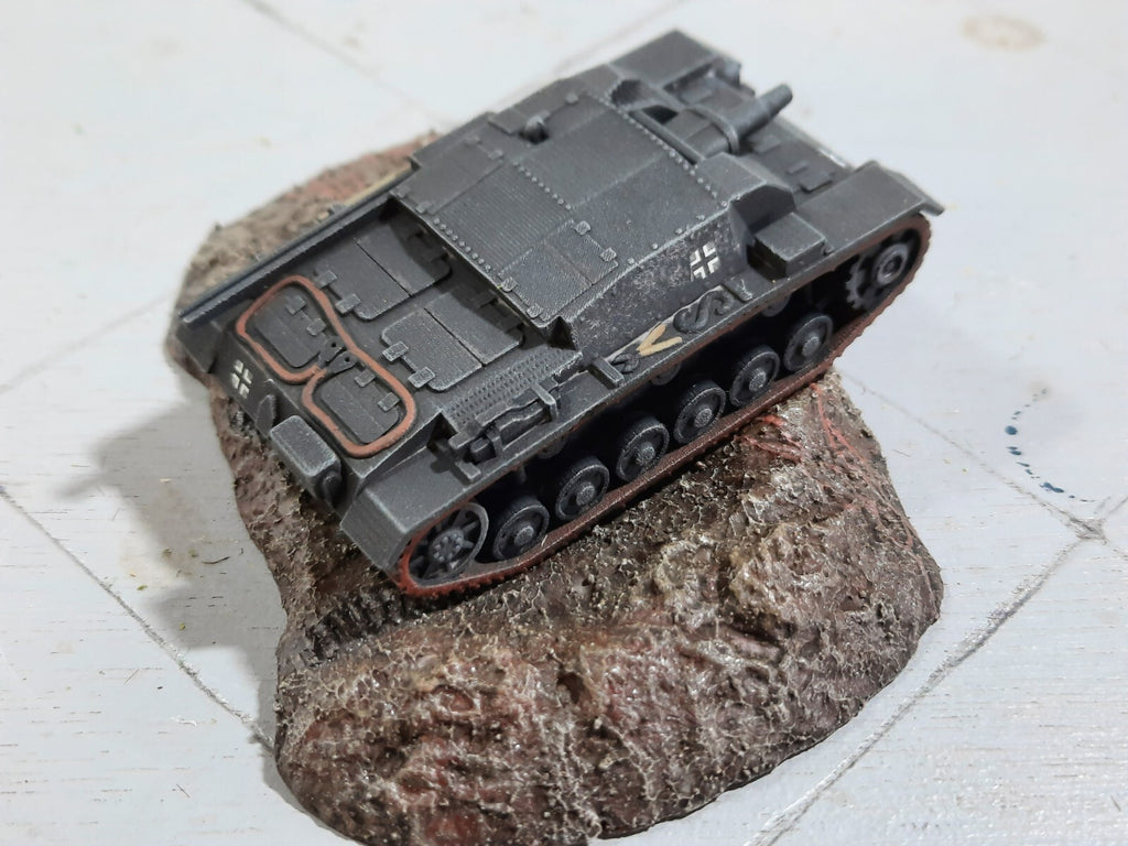 Sturmgeschütz III - 1/72 - WW2 Military Model - 3D Printed Resin