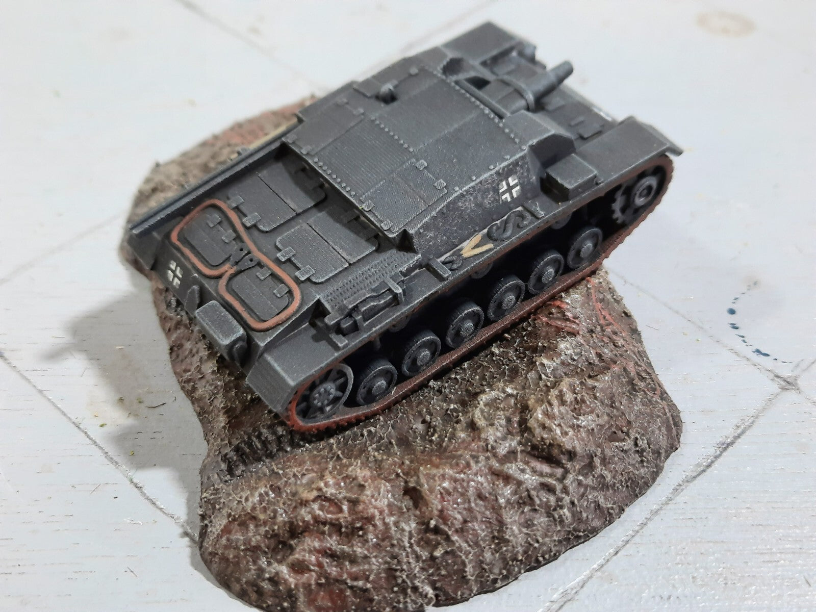 Sturmgeschütz III - 1/72 - WW2 Military Model - 3D Printed Resin