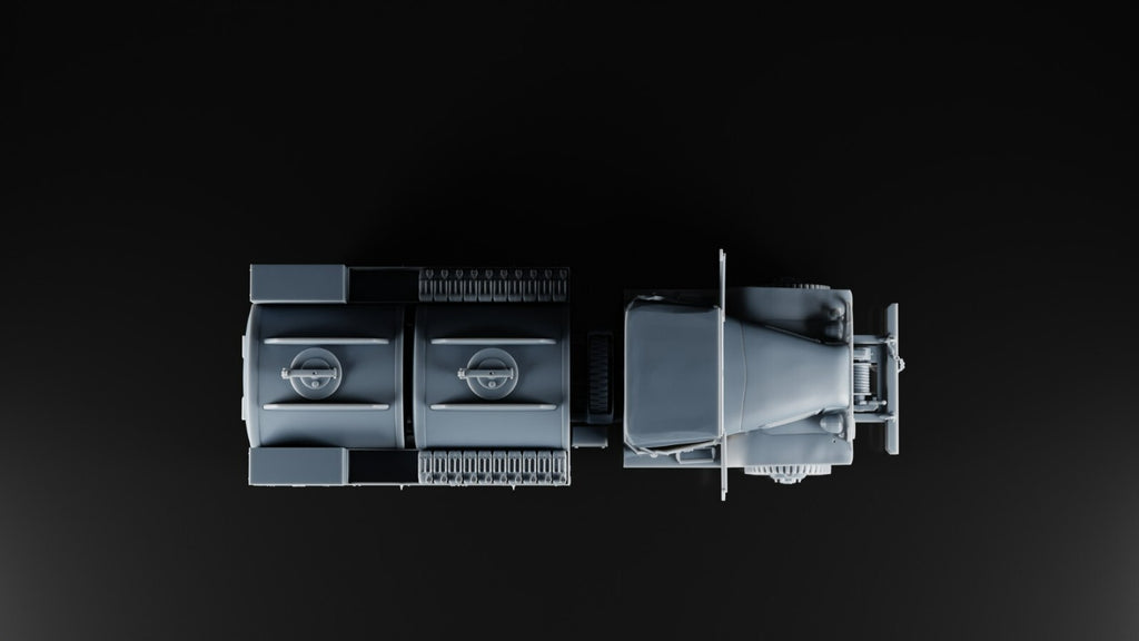 1:72 WW2 US  GMC cckw353  TANK GASOLINE, 750 GAL.  2,5 ton 6x6 Tanker