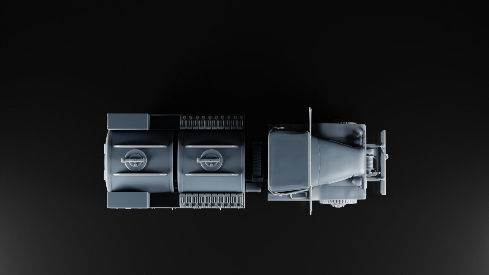 1:72 WW2 US  GMC cckw353  TANK GASOLINE, 750 GAL.  2,5 ton 6x6 Tanker