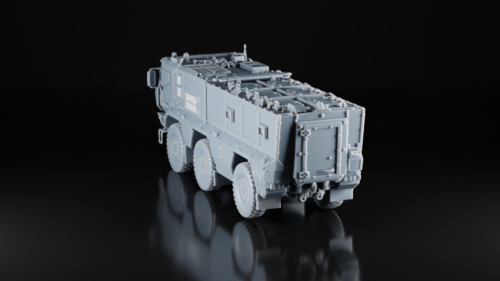 KAMAZ Typhoon - 1/72 - Russian Army - Military Model - 3D Printed Resin