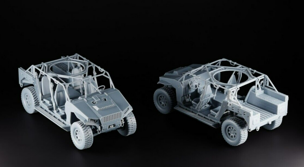 POLARIS Dagor A1 - 1/87 - Military Model - 3D Print - Special Forces Maquette