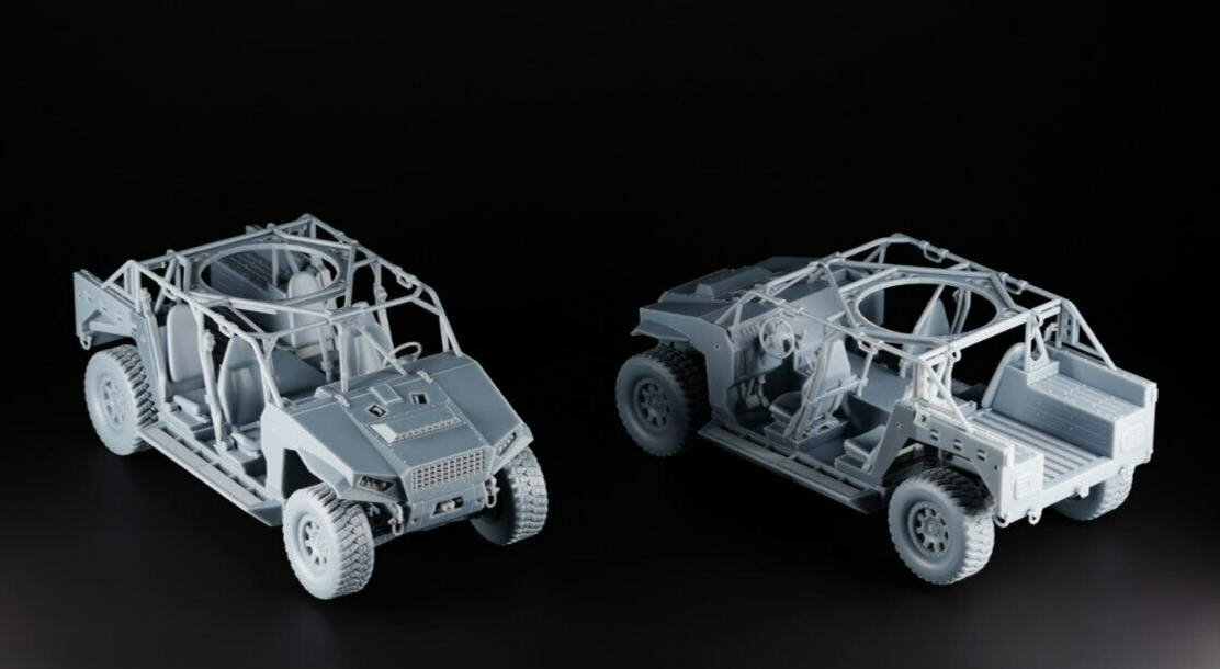 POLARIS Dagor A1 - 1/87 - Military Model - 3D Print - Special Forces Maquette