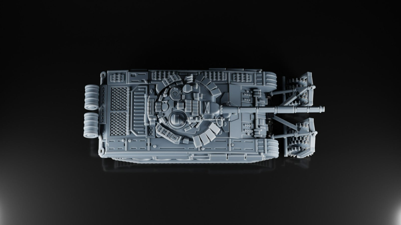 1:87 T72 mine roller