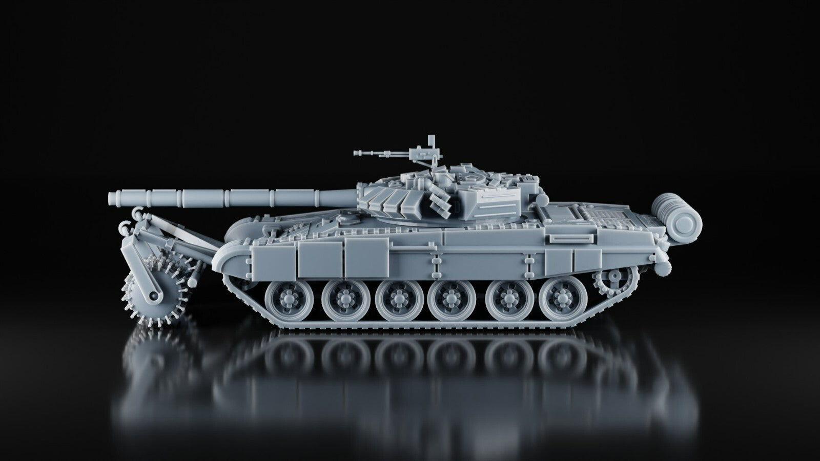 1:87 T72 mine roller