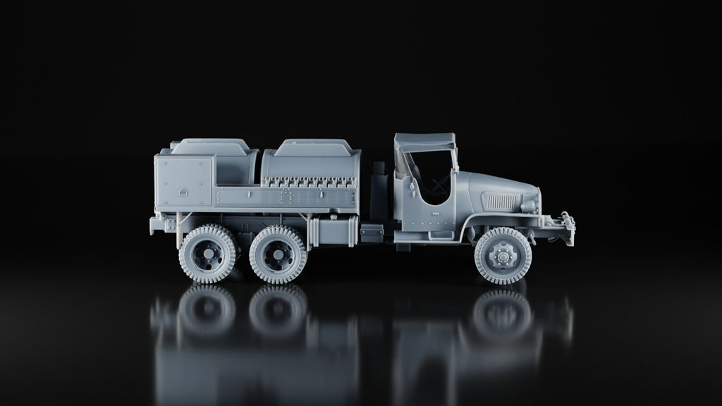 1/48 WW2 US  GMC cckw353  TANK GASOLINE, 750 GAL.  2,5 ton 6x6 Tanker