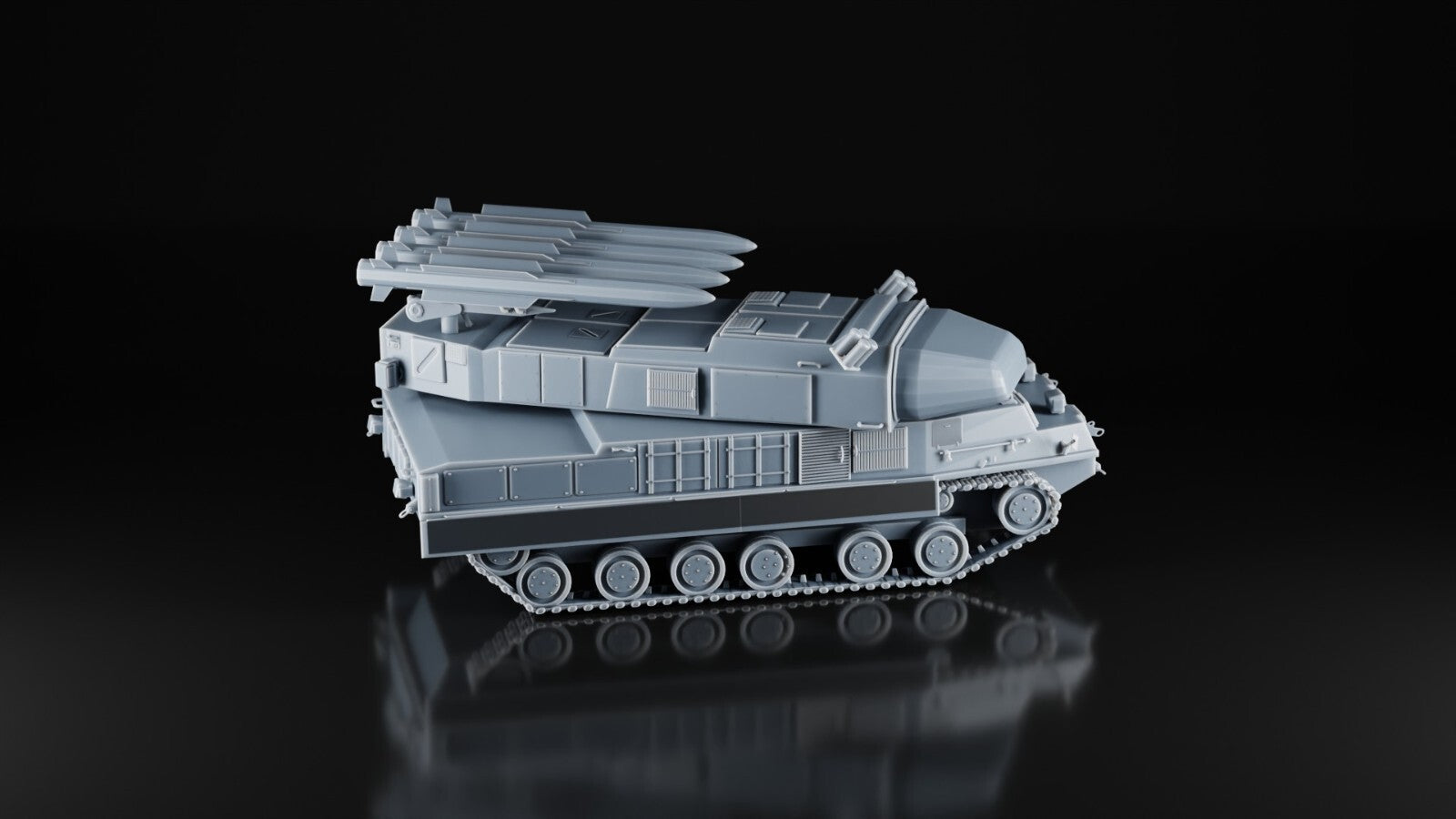SA-11 BUK 9K37 Gadfly - 1/72 Scale - Russian SAM - 3D Printed - Military Model