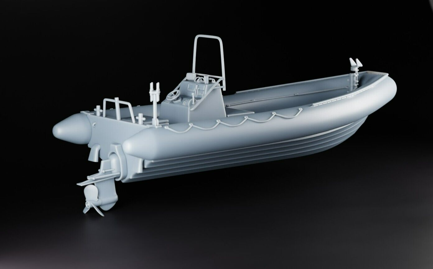 Navy SEALs Commando Boat - 1/35 Scale - Modern Special Forces - 3D Printed