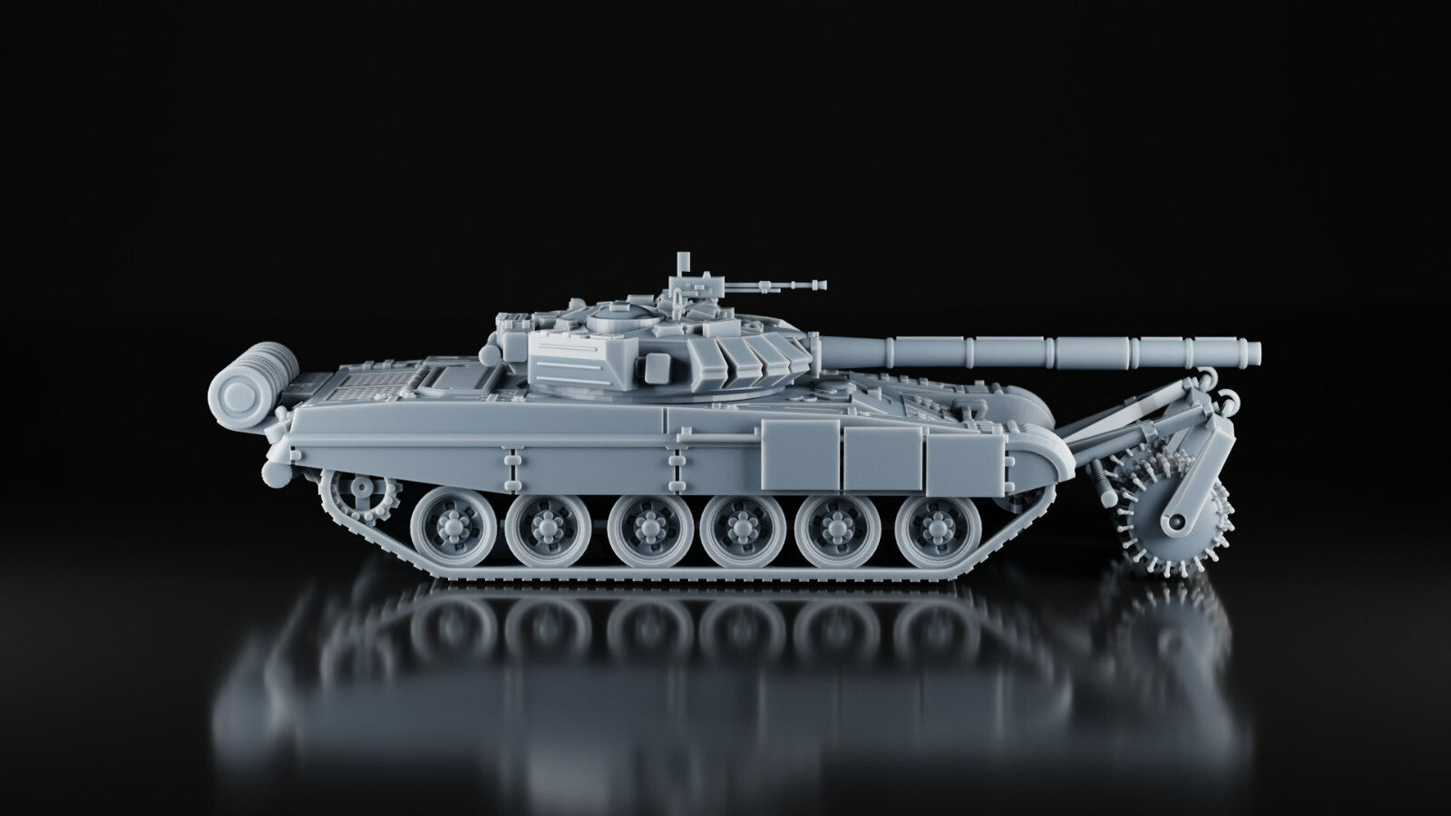 1:87 T72 mine roller