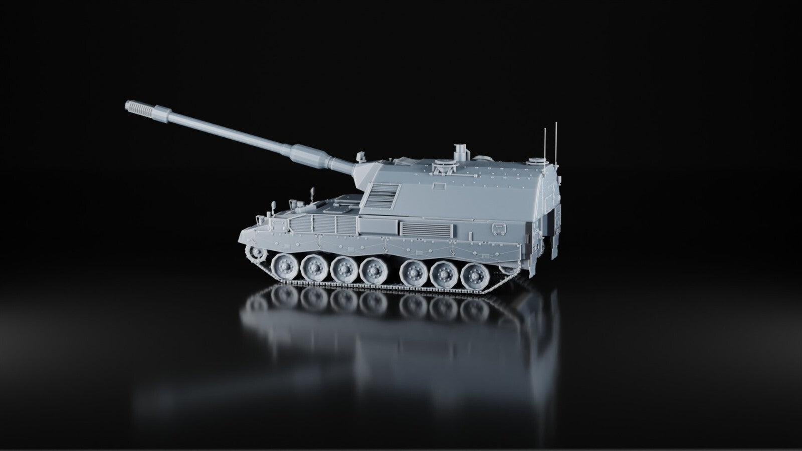 1:87 Panzerhaubitze 2000 German self-propelled howitzer ukrainian netherlands