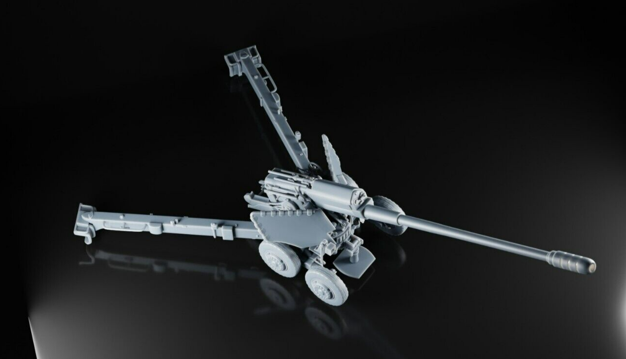 2A36 Giatsint 152mm - 1/72 Scale - Russian Ukrainian Howitzer - 3D Printed -