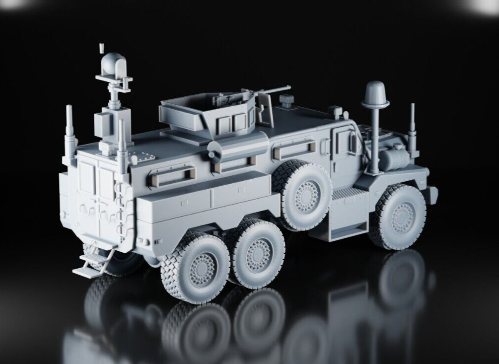 Cougar Mastiff MRAP - 1/72 - US UK AUS Ukraine - 3D Military Model - Resin Print