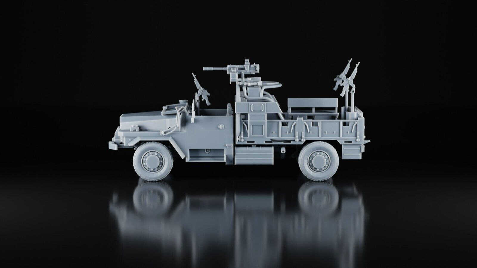 ACMAT VLRA France - 1/48 - Modern Military Model - 3D Printed Resin