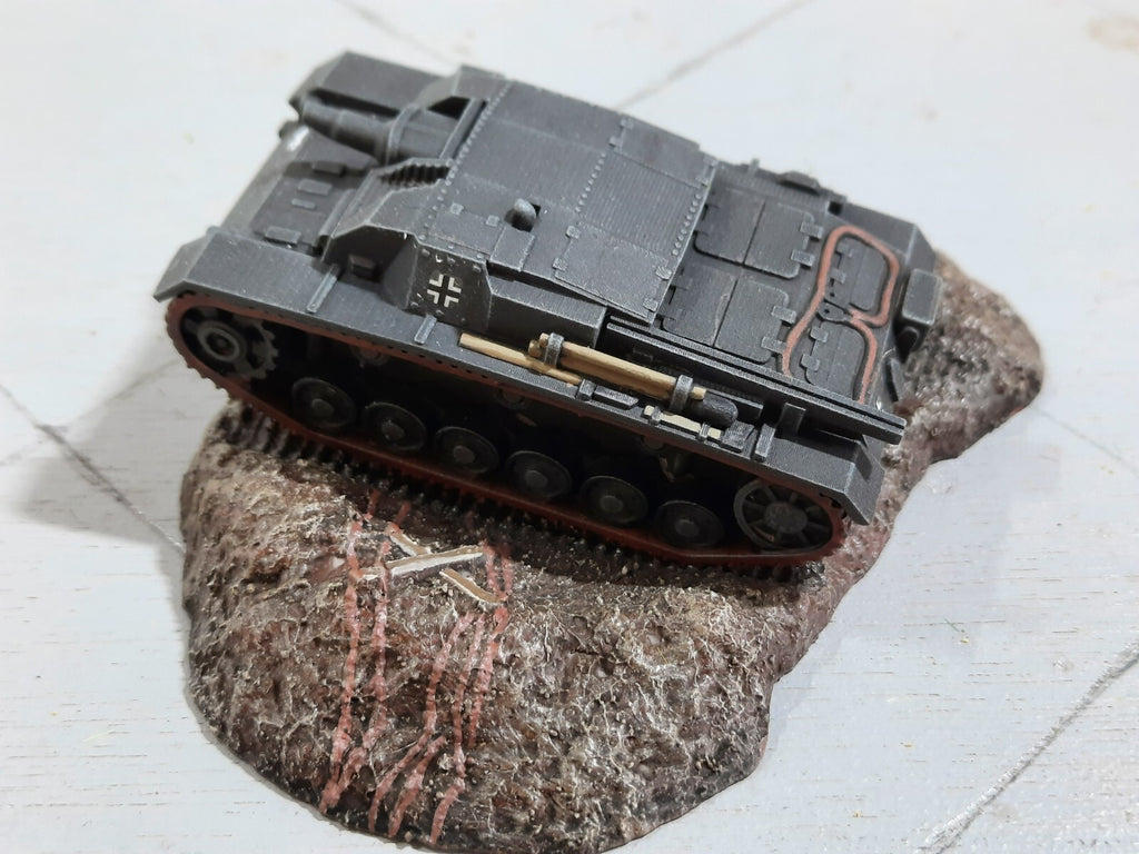 Sturmgeschütz III - 1/72 - WW2 Military Model - 3D Printed Resin