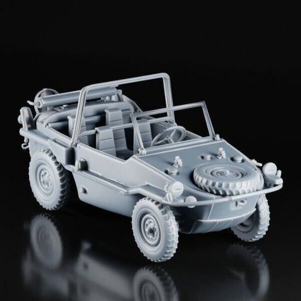 schwimmwagen x 2 WW2 german 1/72 1/76