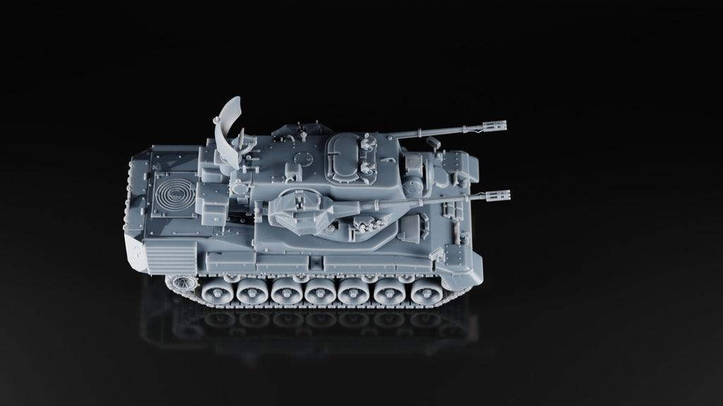 Krauss-Maffei Gepard - 1/48 - Flak Tank - 3D Printed Military Model - Resin