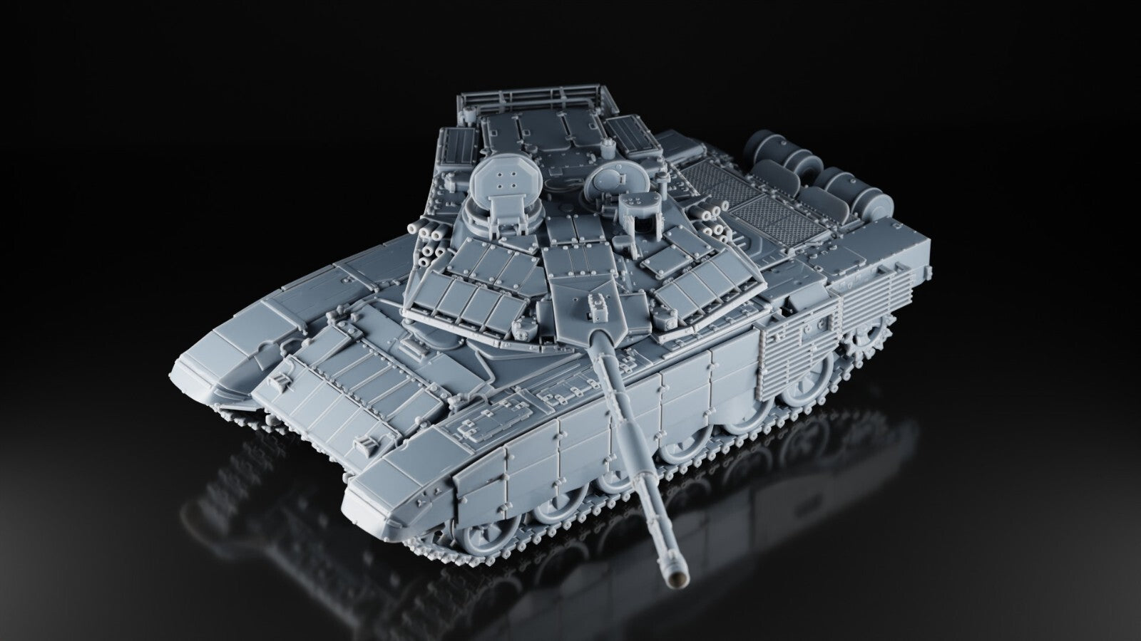 T 90MS Tank - 1/48 - Russian MBT - 3D Military Model - Resin Print
