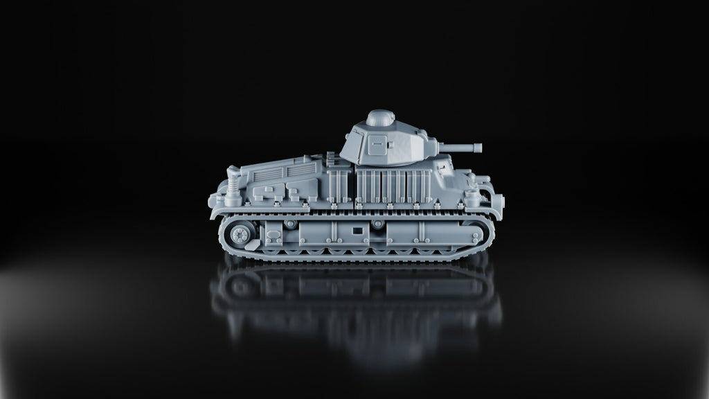SOMUA S35 TANK  WW2 1/43 1/48 1/50 1/60 1/72 1/87 1/100