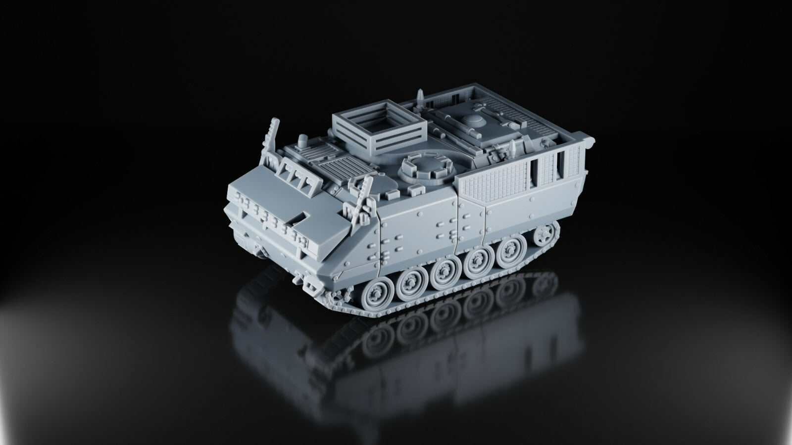 YPR Ambulance - 1/72 - Modern Dutch Armored Vehicle - 3D Model - Resin Print