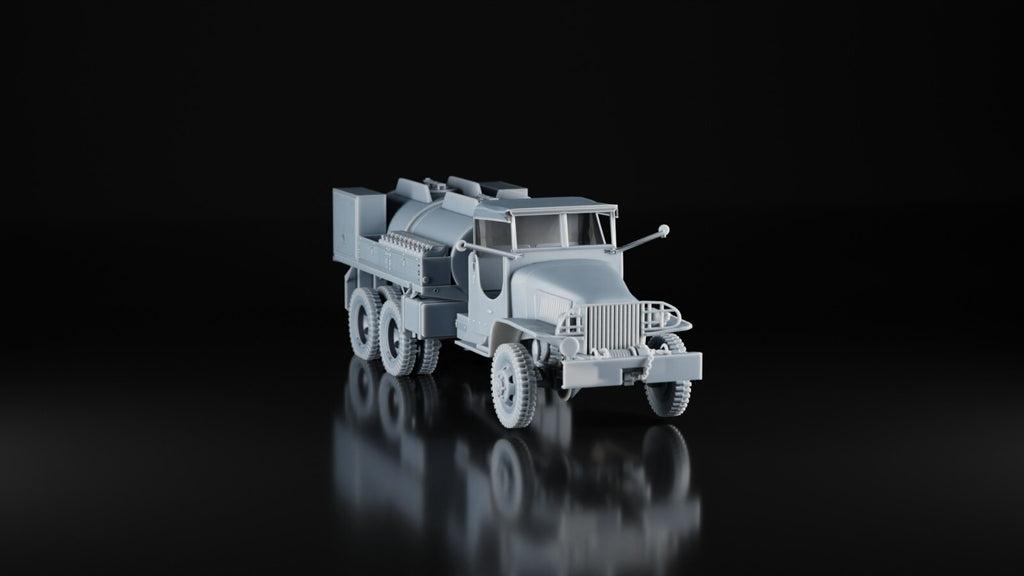 1:72 WW2 US  GMC cckw353  TANK GASOLINE, 750 GAL.  2,5 ton 6x6 Tanker