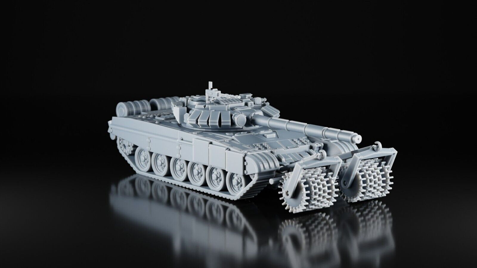 1:87 T72 mine roller