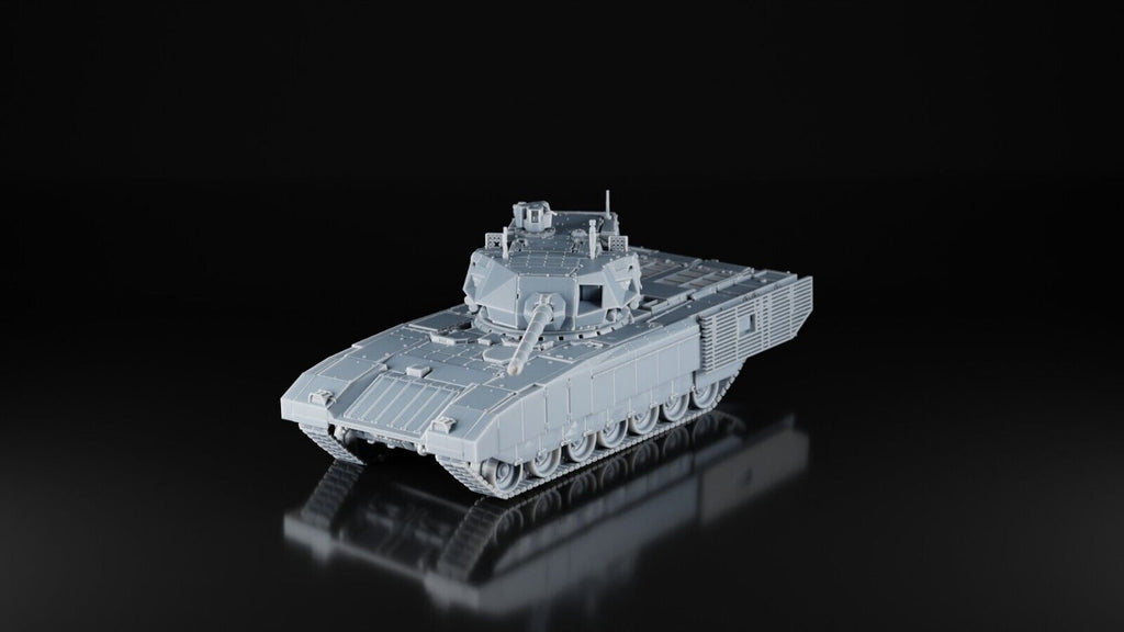 T-14 Armata Tank - 1/43 Scale - Modern Russian - 3D Printed - Resin - Military