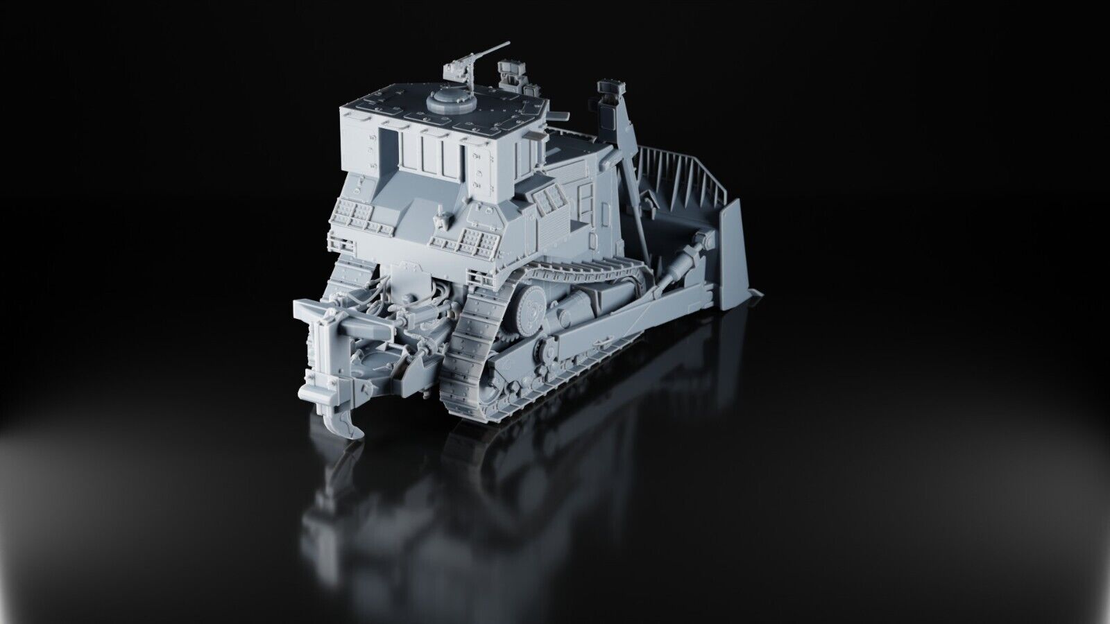 1:48  Dozer D9 Caterpillar armored bulldozer tsahal usmc