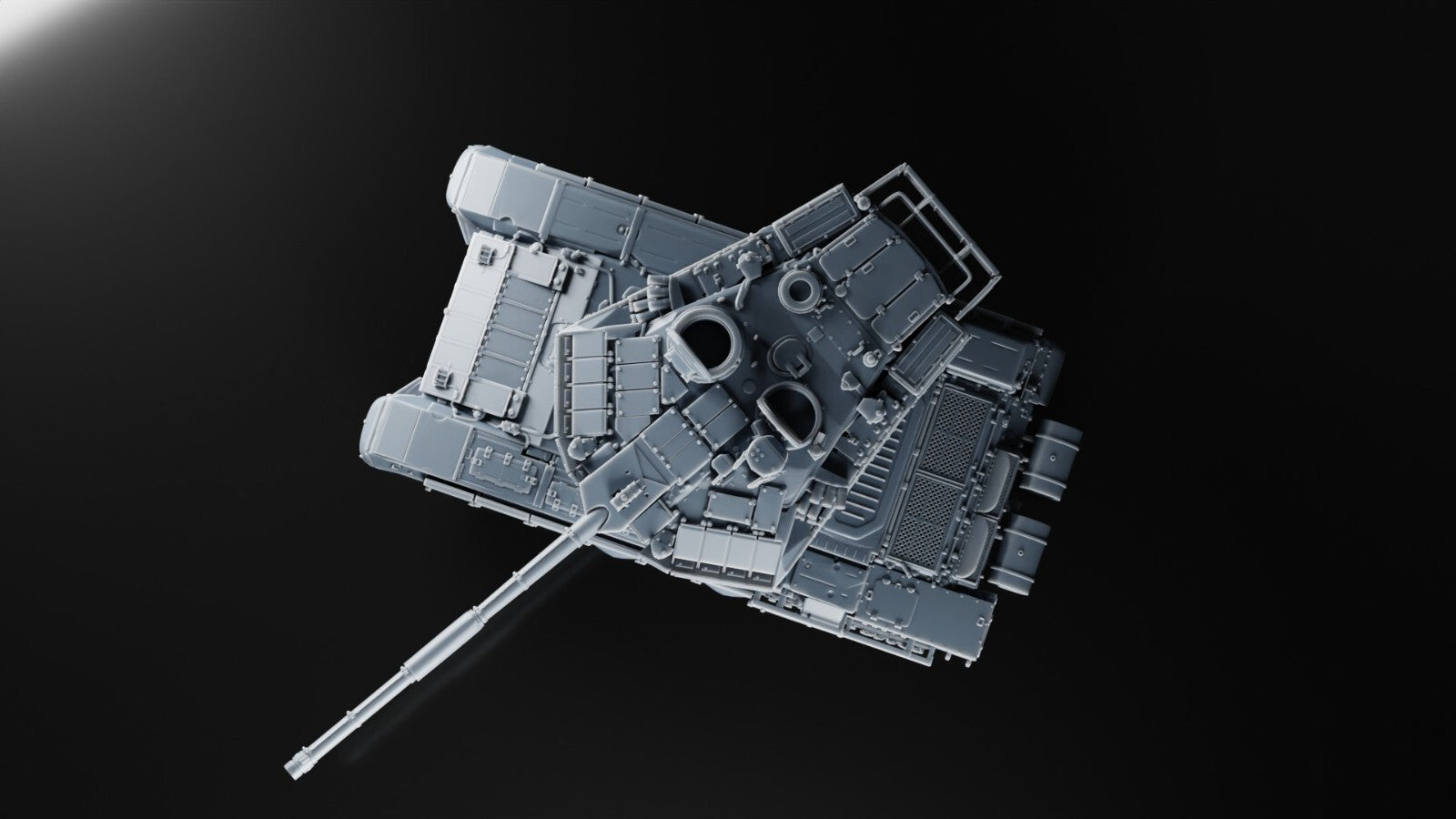 T 90MS Tank - 1/48 - Russian MBT - 3D Military Model - Resin Print