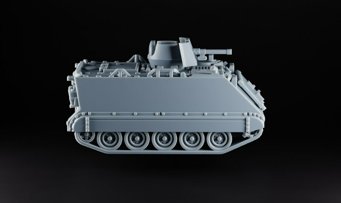 M113 ACAV - 1/48 Scale - Vietnam War APC - 3D Printed - Resin - Military Model