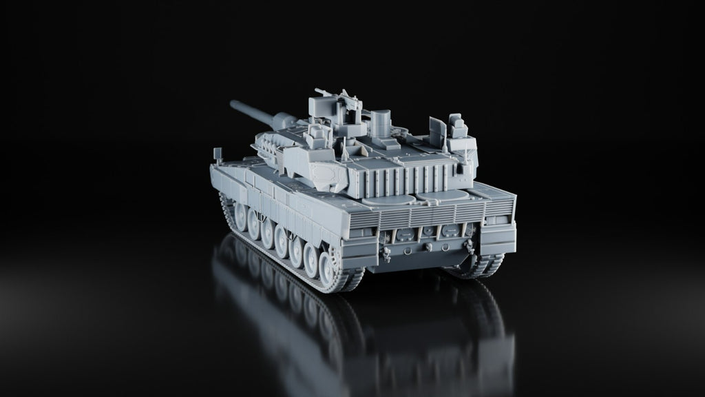 Leopard 2A8 - 1/56 - Modern German MBT - 3D Model - Resin Print