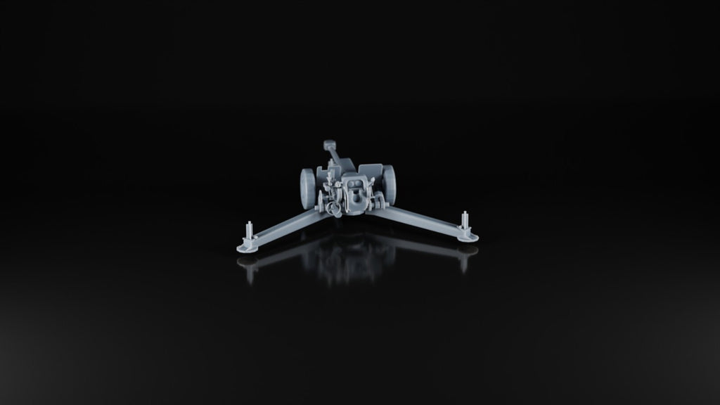 D-30 122mm Howitzer - 1/72 - Soviet Russian Ukraine - 3D Military Model Resin