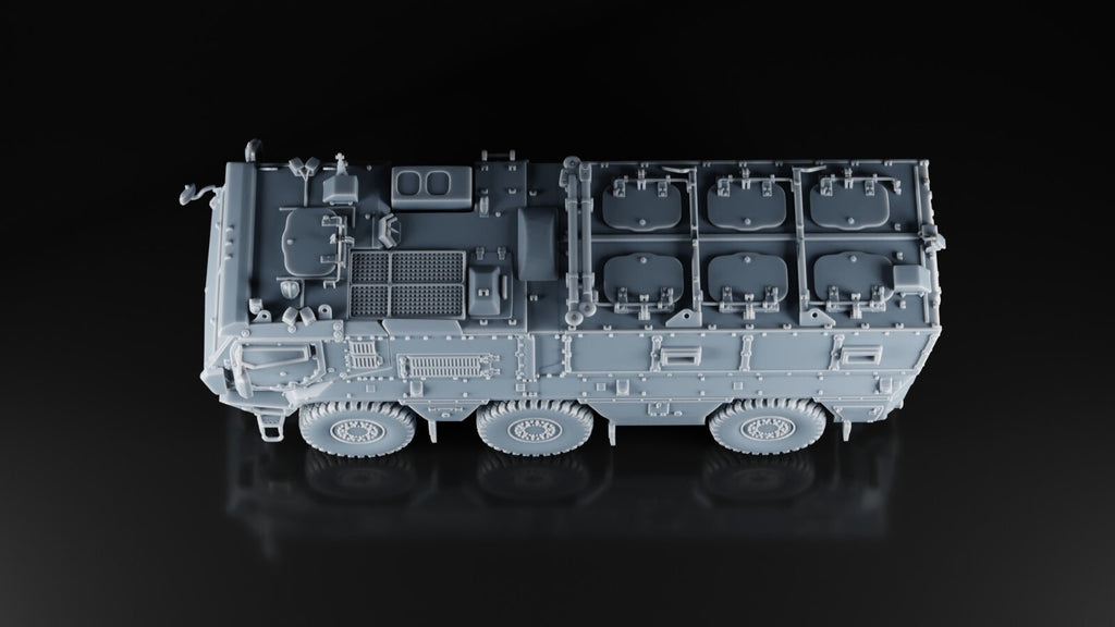 KAMAZ Typhoon - 1/50 - Russian Army - Military Model - 3D Printed Resin