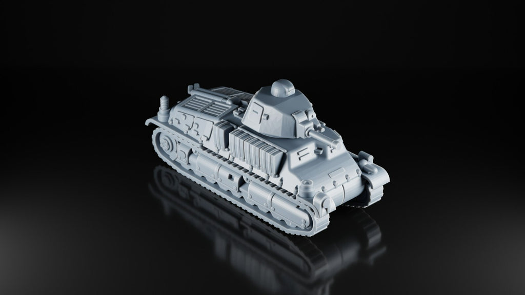 SOMUA S35 TANK  WW2 1/43 1/48 1/50 1/60 1/72 1/87 1/100