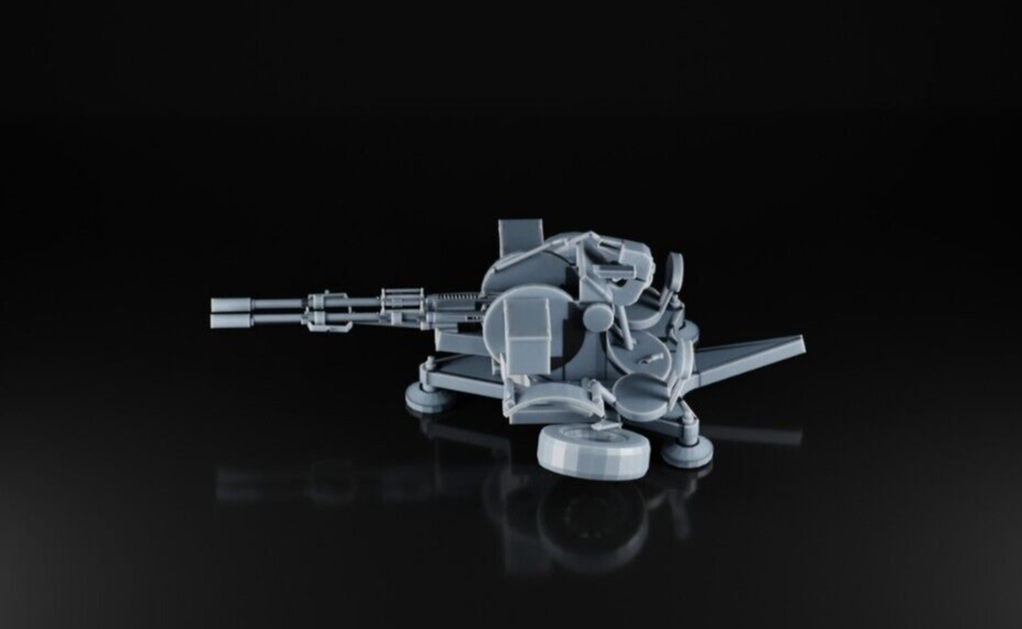 1:48 ZU 23-2  anti aircraft gun  russian soviet ukrainian army