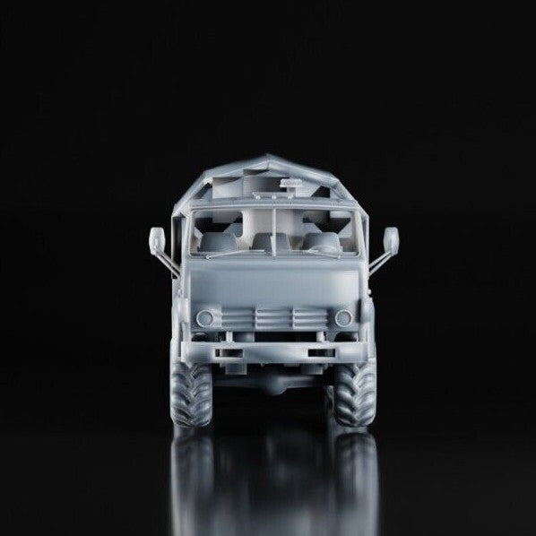 kamaz 6x6 truck russian army 1/72 1/87