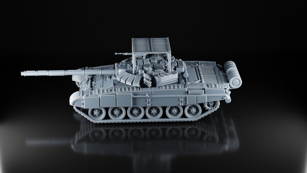 T 72 B3 Tank - 1/48 - Russian Army MBT with Anti-Javelin Cage - 3D Resin Model
