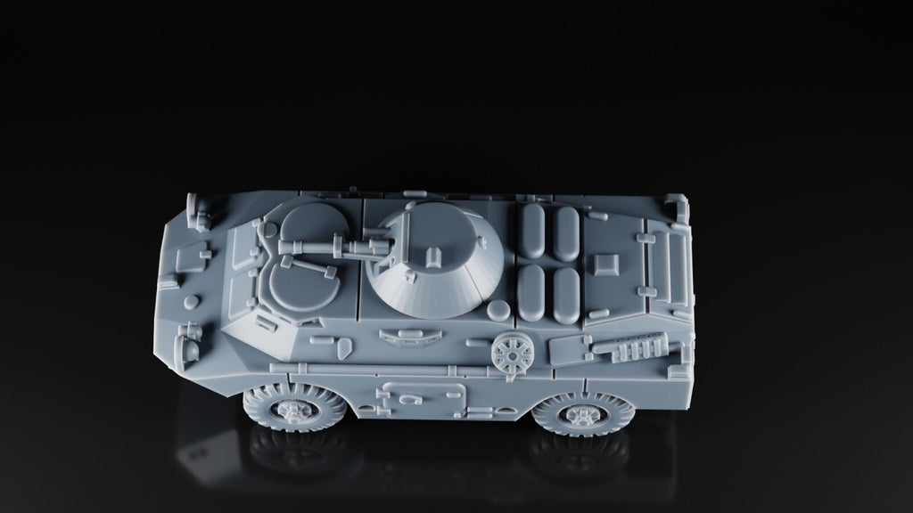 BRDM 2 - 1/72 - Soviet Russian Army Scout Car - 3D Model - Resin Print
