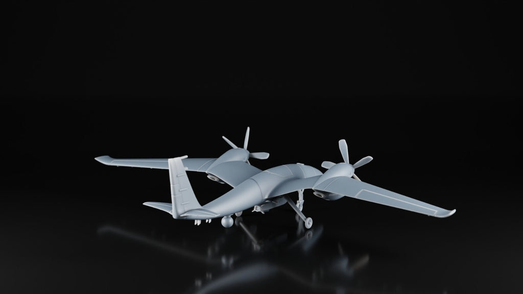 bayraktar akinci UAV Ukrainian turkish army  1:87 1:100 3d Print