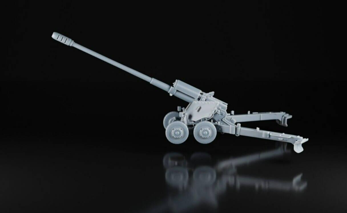 2A36 Giatsint 152mm - 1/72 Scale - Russian Ukrainian Howitzer - 3D Printed -
