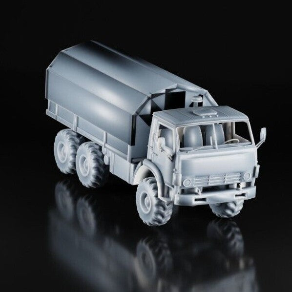 kamaz 6x6 truck russian army 1/72 1/87