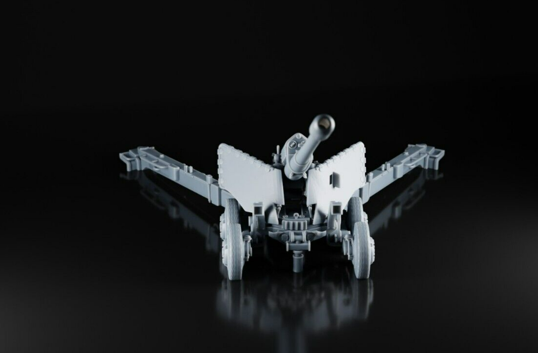 2A36 Giatsint 152mm - 1/72 Scale - Russian Ukrainian Howitzer - 3D Printed -