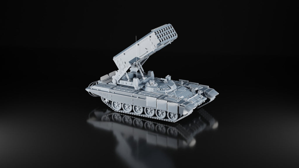 TOS-1 Buratino - 1/72 Scale - Thermobaric MLRS - 3D Printed - Military Model