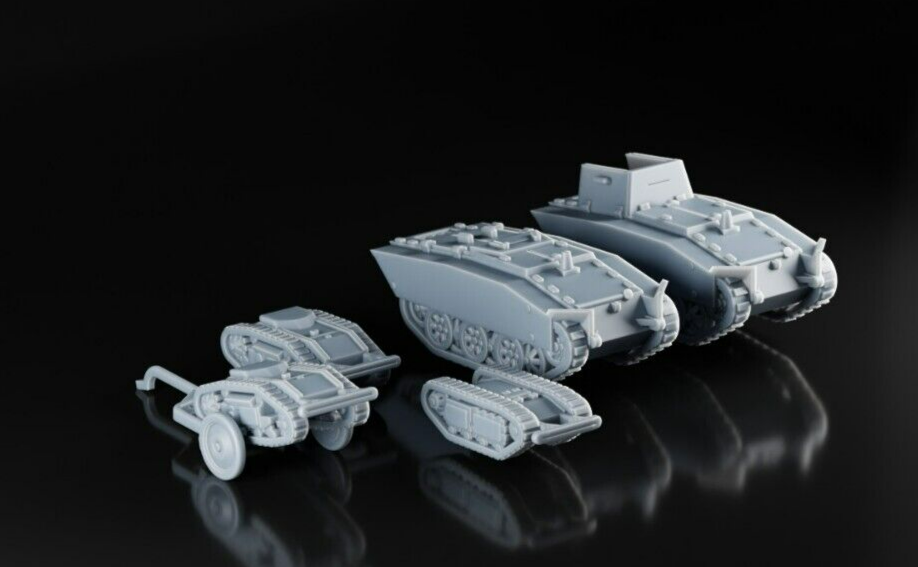 1:48 GOLIATH SPRINGER WW2 german tracked mine