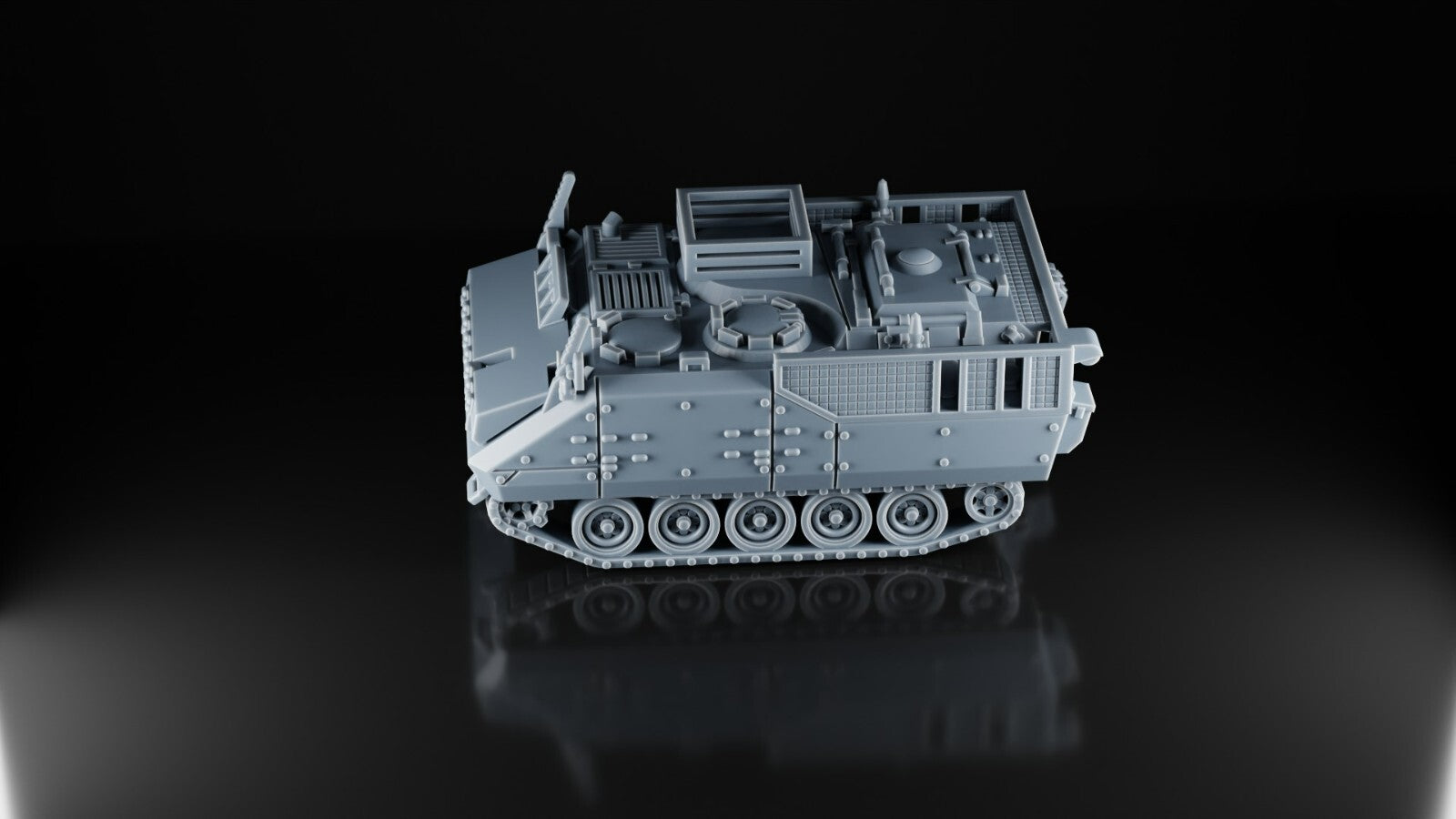 YPR Ambulance - 1/72 - Modern Dutch Armored Vehicle - 3D Model - Resin Print