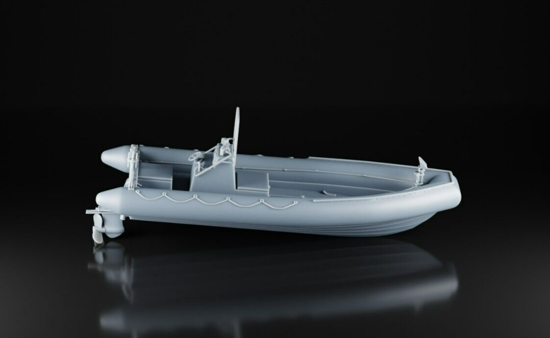 Navy SEALs Commando Boat - 1/35 Scale - Modern Special Forces - 3D Printed