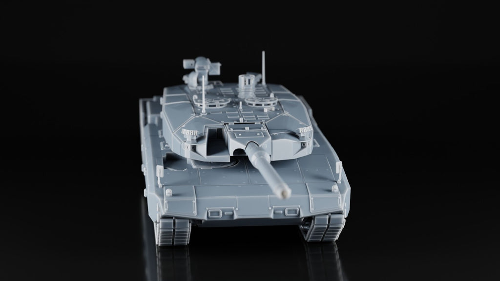 Leopard 2 Revolution 1 - 1/50 Scale - Rheinmetall Tank - 3D Printed - Model